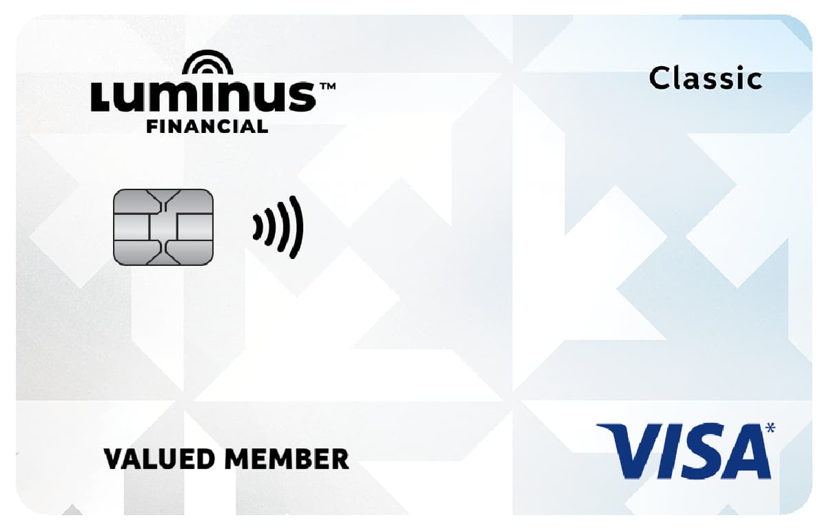 Luminus Financial Classic Visa Card